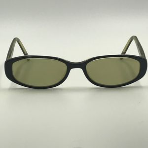 COACH BROOKE BLACK OVAL FULL RIM SUNGLASSES SHADES